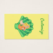 Scallop Shell Mermaid Thunder_Cove Visitekaartje (Achterkant)
