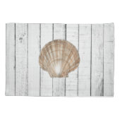  Scallop Shell Pillow Hoesje Kussensloop (Achterkant)