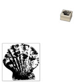 Scallop Shell Stamp Rubberstempel (Gestempeld)