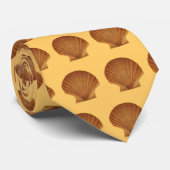 Scallop Shell Stropdas (Opgerold)