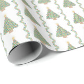 Scallop Shell Trees and Boughs Wrapping Paper Cadeaupapier (Rol Hoek)