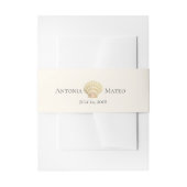 Scallop Single Seashell Weddenschap Uitnodigingen Wikkel (Voorkant Voorbeeld)