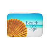 Scallop Zee Shell Beach Life Badmat (Voorkant)