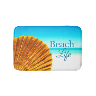 Scallop Zee Shell Beach Life Badmat
