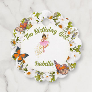 Scalloped Favor Tags Bedankjes Labels