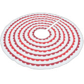 Scallops boomrok kerstboom rok (Gekanteld)