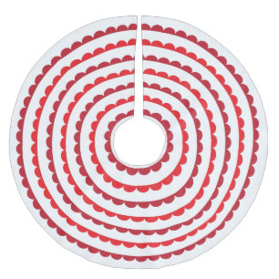 Scallops boomrok kerstboom rok