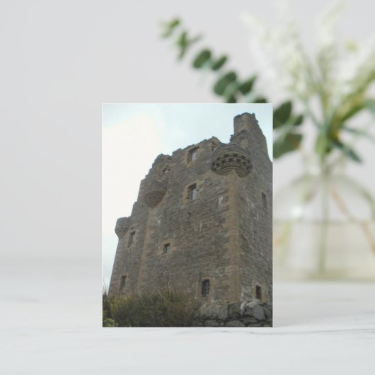 Scalloway Castle Briefkaart (Staand voorkant)