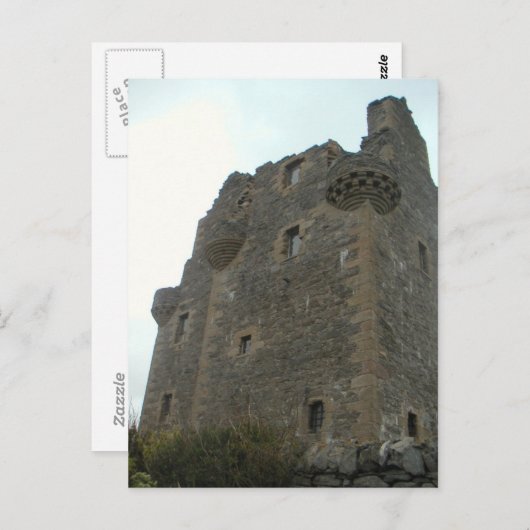 Scalloway Castle Briefkaart (Voorkant / Achterkant)