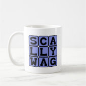 Scallywag, Mischievous Rascal Koffiemok (Links)