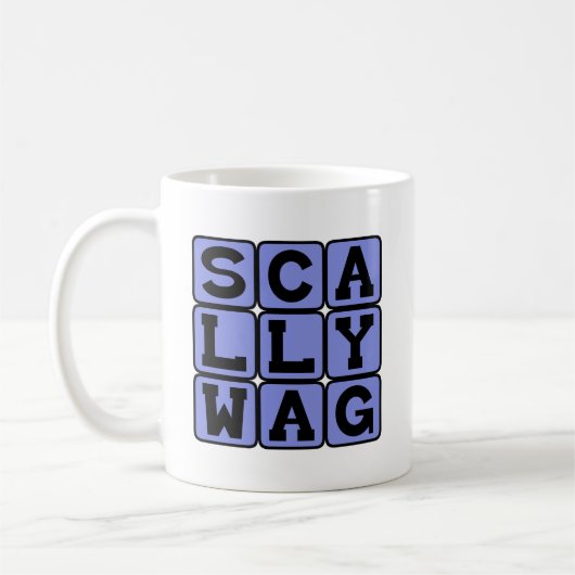 Scallywag, Mischievous Rascal Koffiemok (Links)