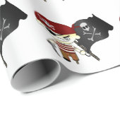 Scallywag Pirate KINDER Cadeaupapier (Rol Hoek)