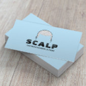 Scalp Micropigmentatie Haarblauw Tattoo Visitekaartje