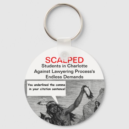 SCALPED-sleutelketen Sleutelhanger (Voorkant)