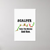 Scalper-strategie Canvas Afdruk (Voorkant)