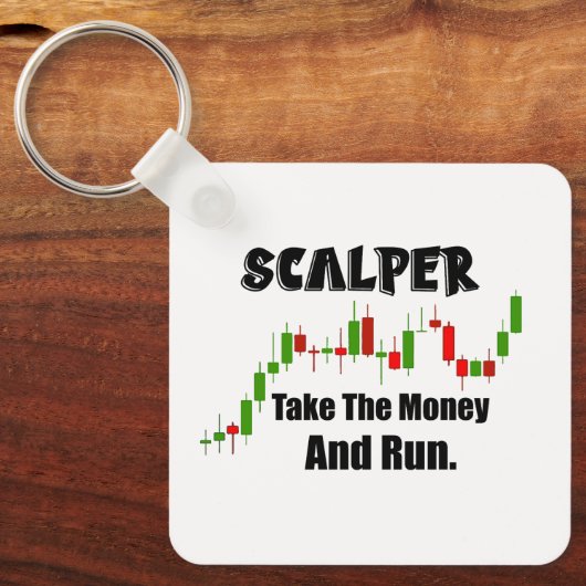 Scalper-strategie Sleutelhanger (Voorkant)