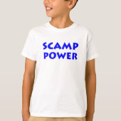 Scamp Power nu! T-shirt (Voorkant)