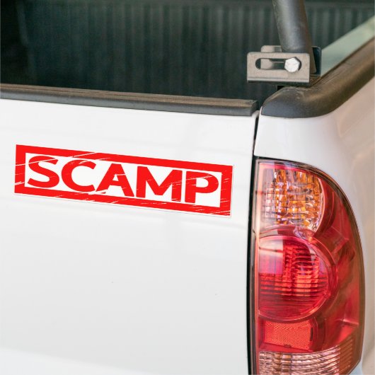 Scamp Stamp Bumpersticker (Op Truck)