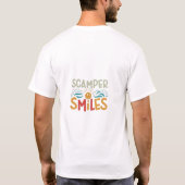 Scamper glimlacht t-shirt (Achterkant)