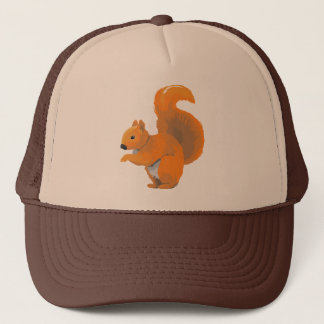Scamperende eekhoorn trucker pet