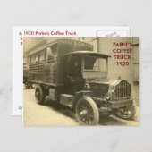 scan0009, PARKE'S COFFEE1920 Briefkaart (Voorkant / Achterkant)