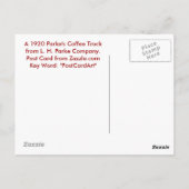 scan0009, PARKE'S COFFEE1920 Briefkaart (Achterkant)