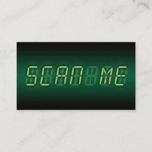 SCAN ME : digitale uitlezing Visitekaartje