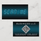 SCAN ME: digitale uitlezing Visitekaartje (Voorkant / Achterkant)