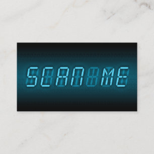 SCAN ME: digitale uitlezing Visitekaartje
