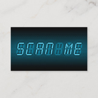 SCAN ME: digitale uitlezing Visitekaartje