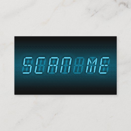 SCAN ME: digitale uitlezing Visitekaartje (Voorkant)