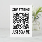 Scan me QR-code: kies elke dag vriendelijkheid Kaart (Staand voorkant)