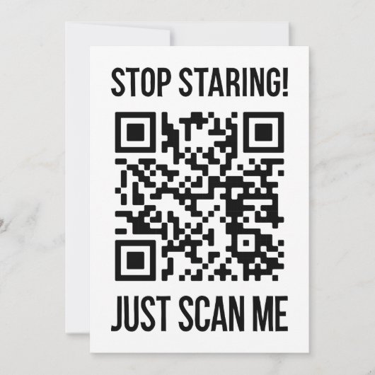 Scan me QR-code voor een Motivatie boost Kaart (Voorkant)