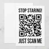 Scan me QR-code voor een Motivatie boost Kaart (Voorkant / Achterkant)