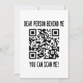 Scan me QR-code voor een Motivatie boost Kaart (Voorkant)