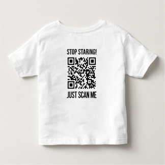 Scan me QR-code voor een Motivatie boost Kinder Shirts