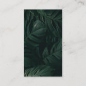 Scan me RSVP bestemming Tropische bruiloft QR Code Informatiekaartje (Achterkant)