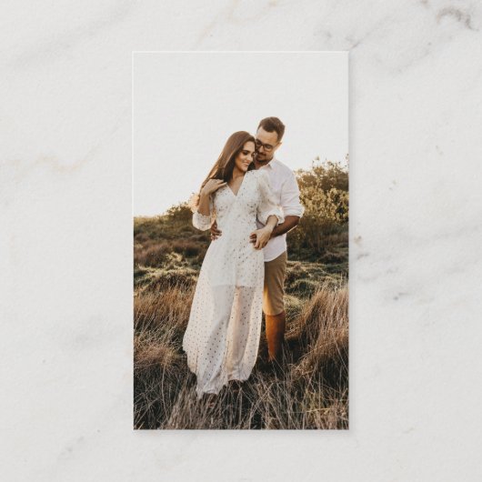 Scan me RSVP Boho Desert Bruiloft QR Code RSVP Informatiekaartje (Achterkant)