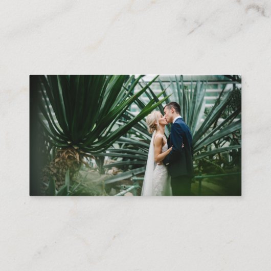 Scan me RSVP QR Code Emerald Green Gold Weddenscha Informatiekaartje (Achterkant)