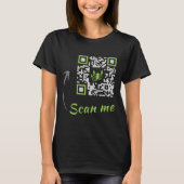 Scan me t-shirt (Voorkant)