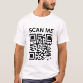 Scan me t-shirt (Voorkant)