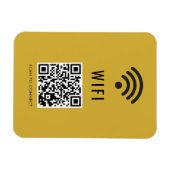 Scan om M Gold WiFi-magneet met QR-code te verbind Magneet (Horizontaal)