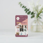 Scan om QR Code Logo Insta Visitekaartje aan te sl (Staand voorkant)