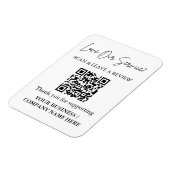 Scan om QR-code-magneet voor bedrijfsrecensies te Magneet (Linkerzijde)