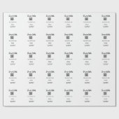 Scan om QR-code te bestellen, voeg website e-mail  Cadeaupapier (Vlak)