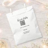 Scan om QR-code te bestellen website e-mail toevoe Bedankzakje (Geknipt)