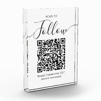 Scan om QR-code te volgen Bedrijfsnaam Fotoblokken