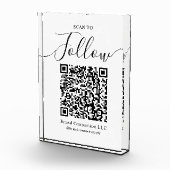 Scan om QR-code te volgen Bedrijfsnaam Fotoblokken (Rechts)