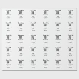 Scan om QR-code toe te voegen aan website e-mail Cadeaupapier