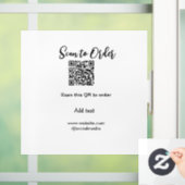Scan om QR-code toe te voegen aan website e-mail Raamsticker (Huis)